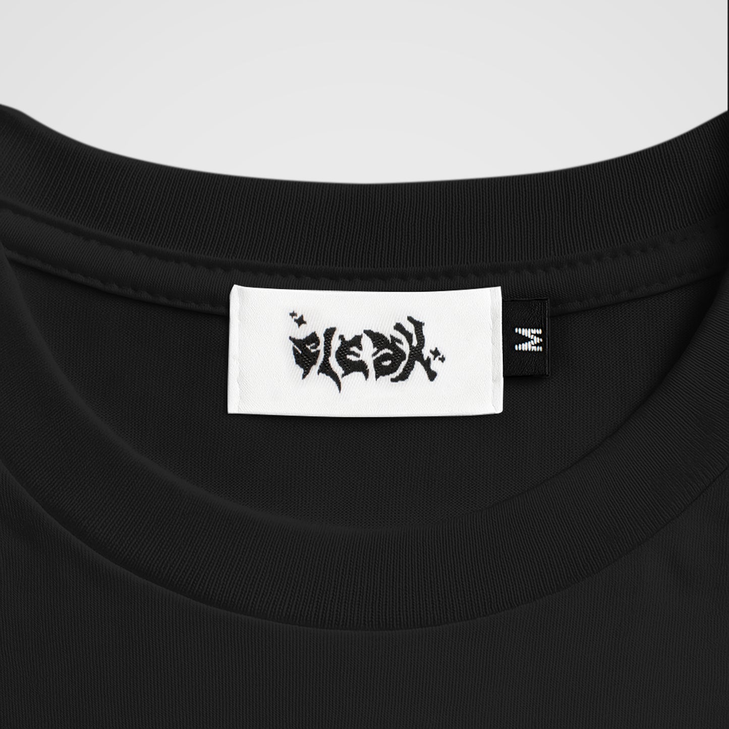 "RAW FACE" TEE - BLACK