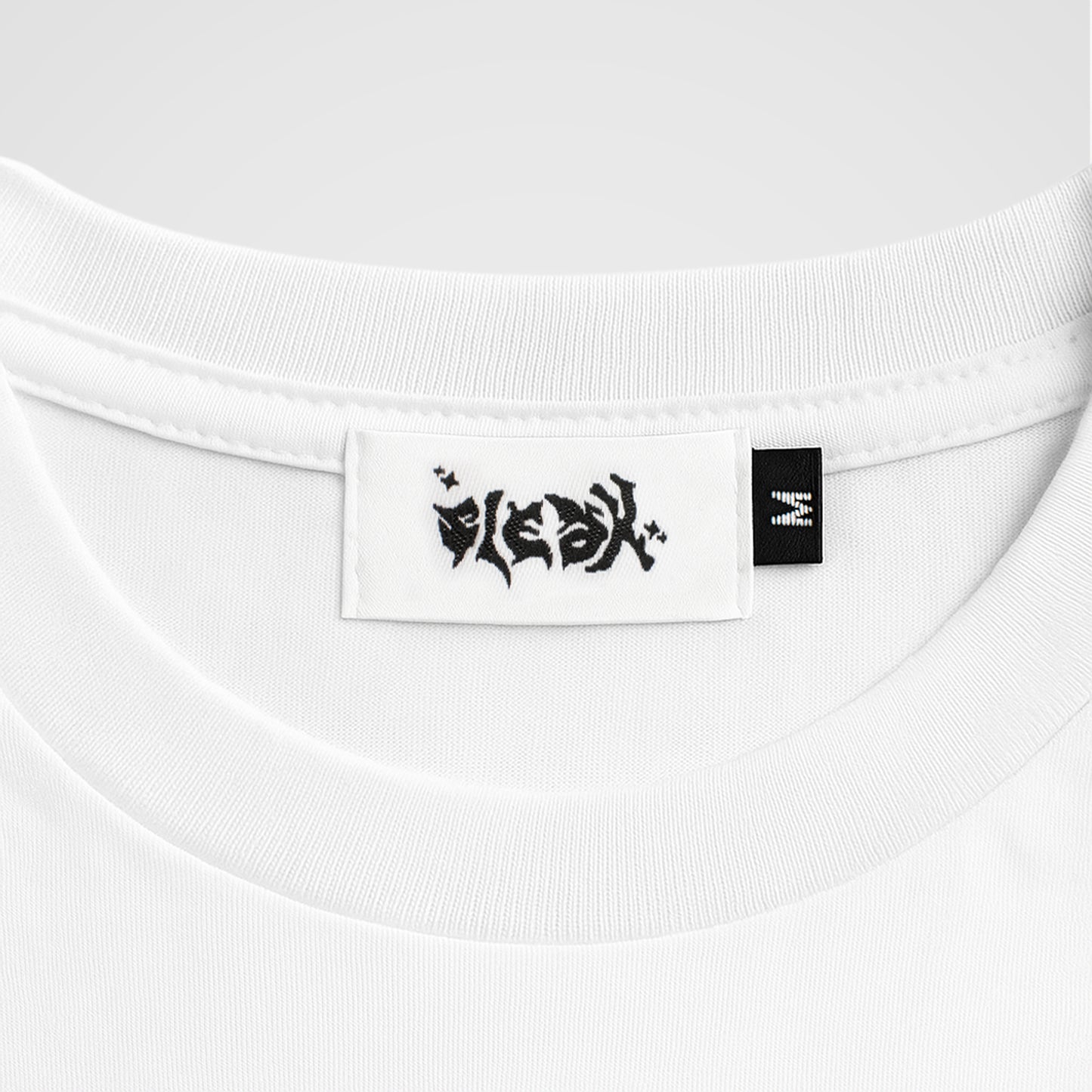 "CRYSTAL BLOOM" TEE - WHITE
