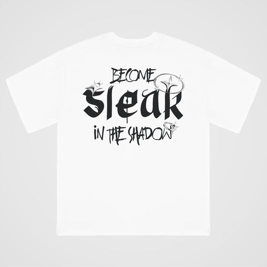 "BLACK DISCIPLINE" TEE - WHITE