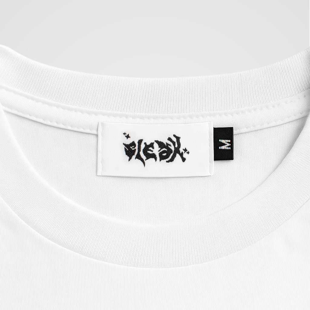 "CRYSTAL BLOOM" TEE - WHITE