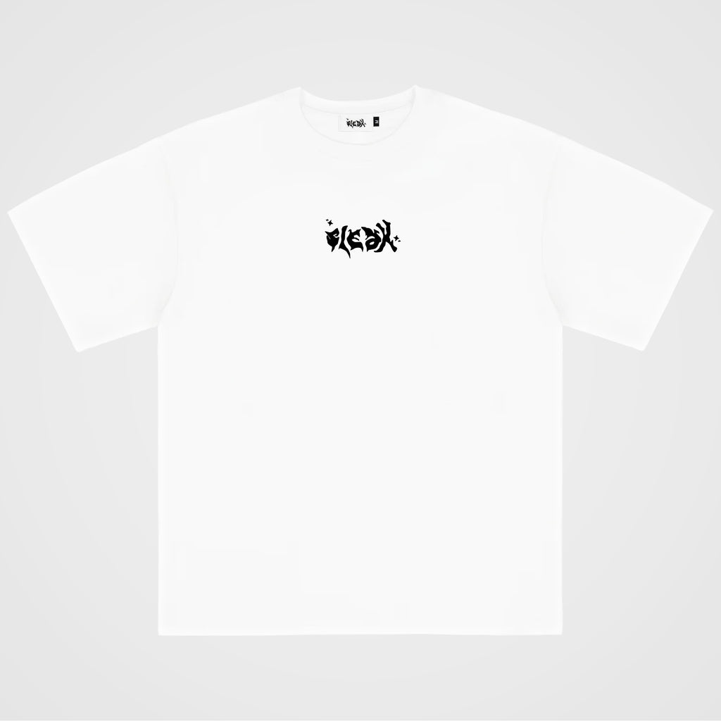 "VOID SCRIPT" TEE - WHITE