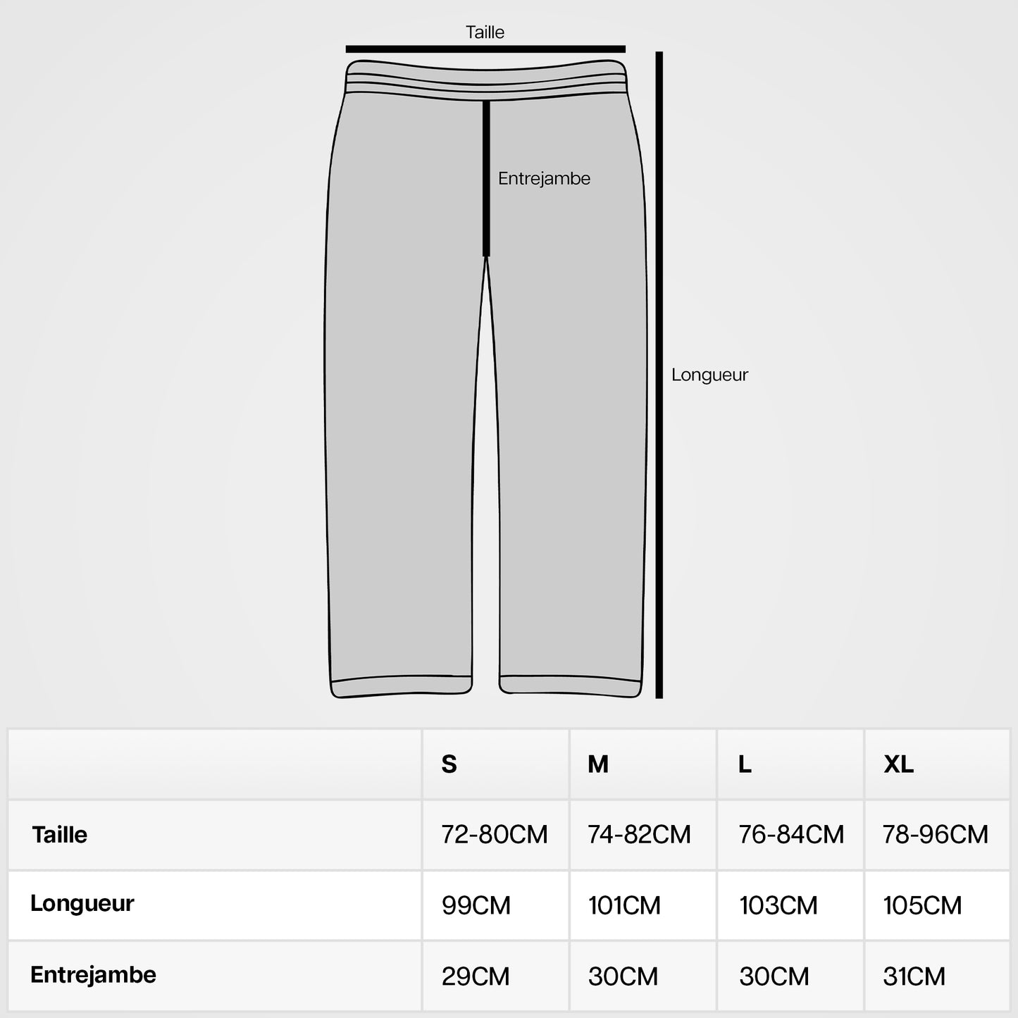 "MIDNIGHT UNIT" JOGGING - BLACK